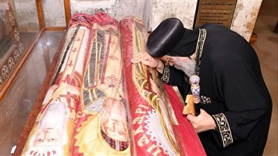 البابا تواضروس الثاني يتابع العمل في دير أبو مقار