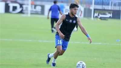 حمدي علاء يحصد جائزة رجل مباراة سموحة والمقاولون في الدوري الممتاز