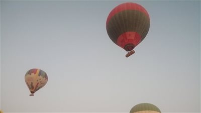 تحليق 55 رحلة بالون طائر في سماء الأقصر