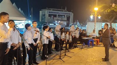 حفل فني وورش متنوعة في ختام فعاليات معرض دمنهور السادس للكتاب (صور)