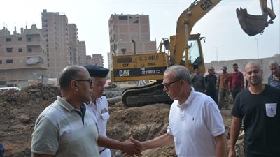  جولة ميدانية لمحافظ القليوبية للاطمئنان على رفع مستوى النظافة 