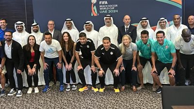 منتخب الشاطئية مع الإمارات وأمريكا وإيطاليا في كأس العالم 