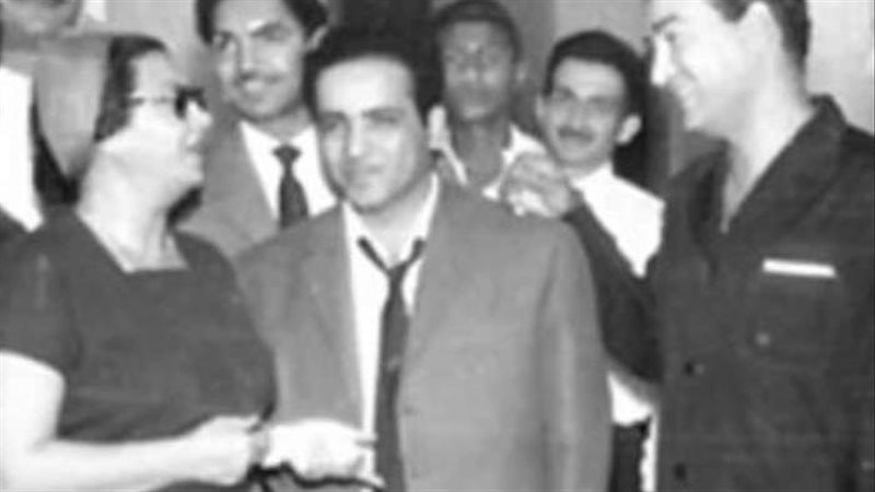 محمد فوزي وبليغ وأم