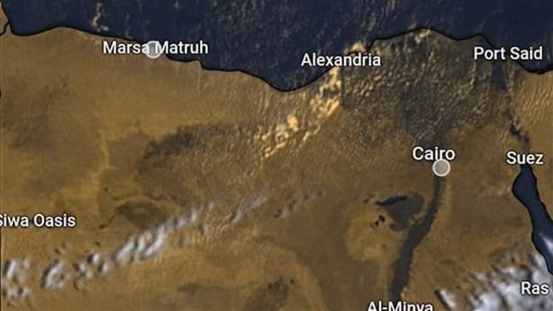 سقوط الأمطار على