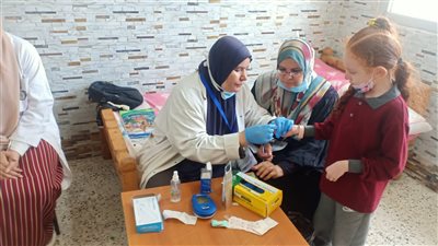 فحص 66 ألف طالب بمدارس الريف في الدقهلية