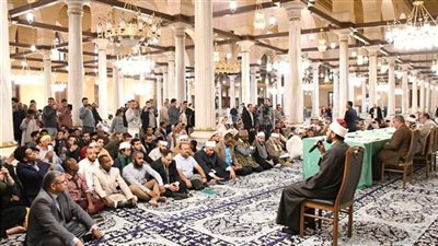 انطلاق مجلس الحديث الحادي والعشرين بمسجد الإمام الحسين الأحد 