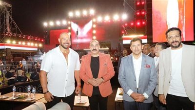  وزير الشباب والرياضة ومحافظ أسوان يشهدان حفل 