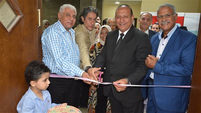 افتتاح معرض اللوحات الفنية بقصر ثقافة العريش