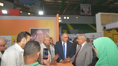 افتتاح معرض الدقهلية البيطري (أجروا دلتا) باستاد المنصورة في نسخته السادسة