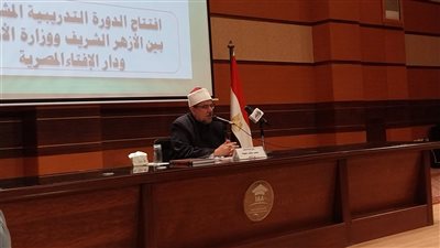 مختار جمعة: إطلاق دورة إعلامية لأئمة الأوقاف 