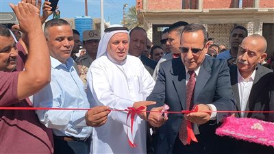 محافظ شمال سيناء يفتتح موقف سيارات قرية 30 يونيو ببئر البعد