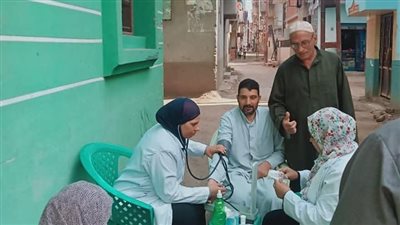 استمرار أعمال الفرق الطبية المدربة والمتنقلة بفاقوس 