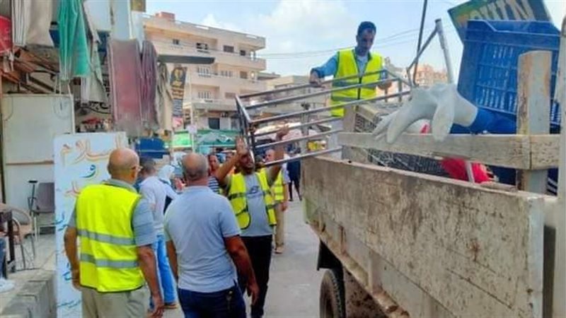 رفع حالات إشغال طريق