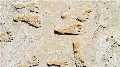 العثور على آثار أقدام بشرية عمرها أكثر من 20 ألف عام 