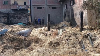 حريق هائل يلتهم حظيرة مواشى و٣ عشش وشون التبن في الغربية