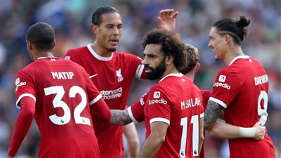  الدوري الإنجليزي، ليفربول يسقط في فخ التعادل أمام برايتون رغم تألق محمد صلاح (صور)