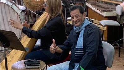 أحدث ظهور لـ عازف الكولة عبد الله حلمي بعد عملية استئصال الحنجرة 