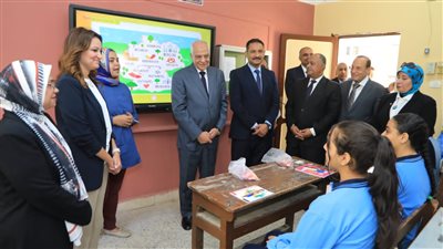 اليوم، نائب محافظ الجيزة تتفقد مدارس أكتوبر