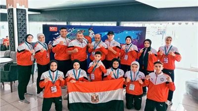 وزير الرياضة يؤازر منتخب المواي تاي بعد حصد 8 ميداليات في بطولة العالم