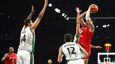 كرة السلة، مواجهة بين الأهلي والاتحاد السكندري في ربع نهائي البطولة العربية