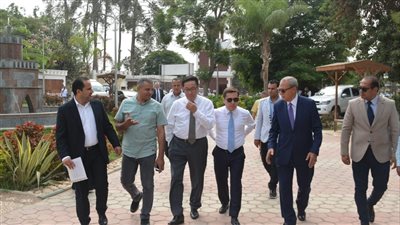 محافظ القليوبية وسفير جمهورية كازاخستان يتفقدان مسجد الظاهر بيبرس