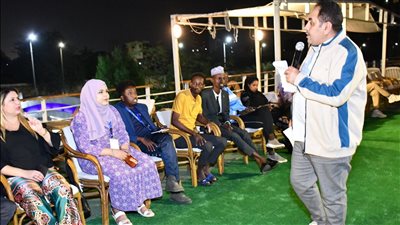  سفينة شباب النيل للشباب العربى، الوفود العربية تعقد ورش عمل تفاعلية