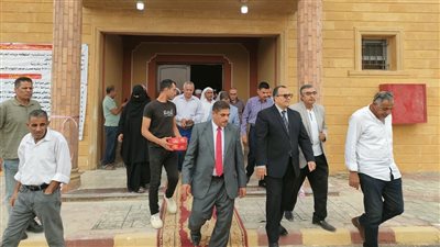 نائب محافظ شمال سيناء يفتتح الموقف الجديد والمركز التكنولوجي بنخل (صور)