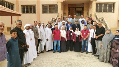 نائب محافظ شمال سيناء يفتتح مبنى المركز التكنولوجي بمدينة الحسنة