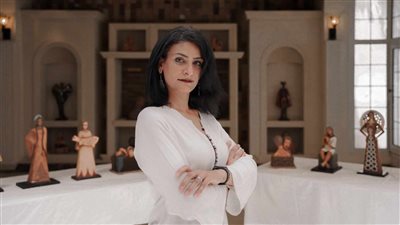 أنا مصرية، معرض للفنانة منى غريب بقاعة الباب