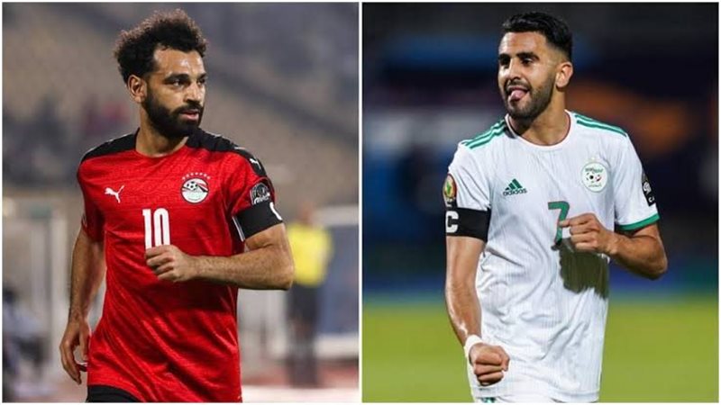 محمد صلاح ورياض محرز،