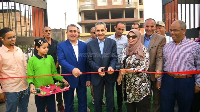محافظ الغربية يفتتح