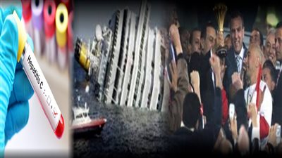 علاء مبارك يهاجم احتفال مصر بخلوها من فيروس سي بسفح الأهرامات، ونشطاء يردون بهاشتاج غرق العبارة