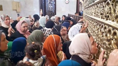 مولد وصاحبه حاضر، حلقات ذكر وتبرك وحلوى في احتفالات مولد السيد البدوى بطنطا (فيديو) 