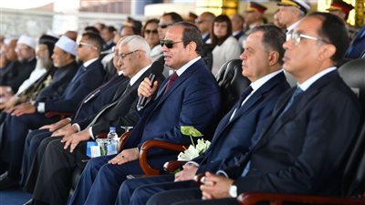 حفل كلية الشرطة 2023.. السيسي: الوطن اللي فيه 105 ملايين عايش بفضل الله وبفضل شهداء مصر.. هناك قانون يحكمنا