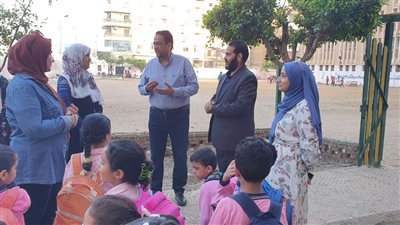 وكيل تعليم الغربية يتابع انضباط العملية التعليمية بمدارس المحافظة