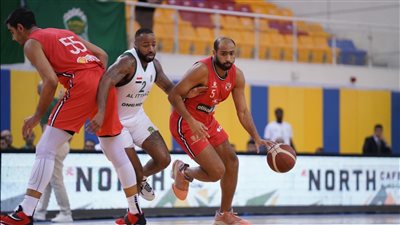 كرة السلة، فوز الأهلي على الاتحاد السكندري في ربع نهائي البطولة العربية (صور)