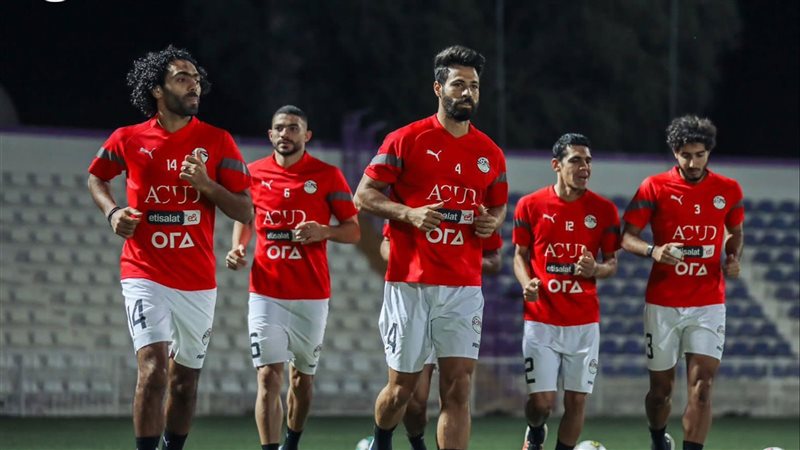 منتخب مصر يخوض مرانه