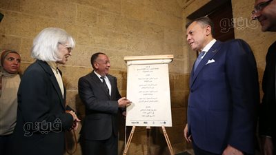 وزير السياحة والآثار يفتتح مركز زوار القبة الضريحية للإمام الشافعي (فيديو وصور)