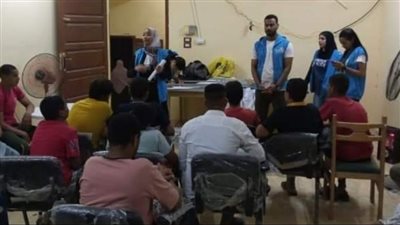 جلسة غنائية ضمن فاعليات أندية السكان بمركز شباب نجع قباح بالأقصر