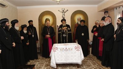 البابا تواضروس يستقبل نائب رئيس أساقفة ميلانو للكنيسة الكاثوليكية