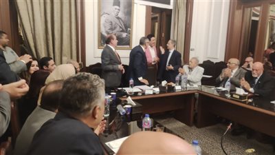 صلح بين فؤاد بدراوى وعبد السند يمامة فى حزب الوفد