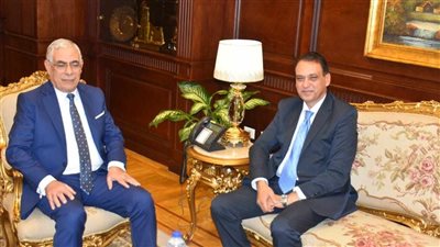 النائب العام يستقبل وزير شئون المجالس النيابية (صور)