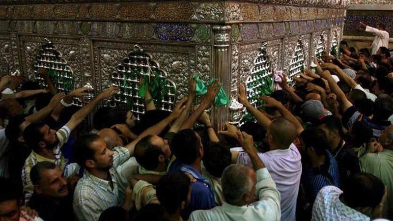 مرقد الحسين، فيتو