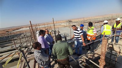 رئيس جهاز العاصمة الإدارية الجديدة يتابع أعمال محطة المعالجة الرئيسية 