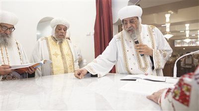 البابا تواضروس يدشن كنيسة البشارة بميلانو