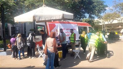 التحالف الوطني يطلق حملة موسعة للتبرع بالدم دعمًا للشعب الفلسطيني الشقيق (صور)