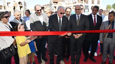 فودة وبهي الدين يفتتحان معرض شرم الشيخ الأول للكتاب ضمن احتفالات نصر أكتوبر