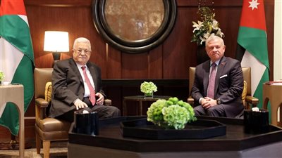 أبو مازن يؤكد للملك عبدالله أهمية دور الوصاية الهاشمية للأماكن المقدسة فى القدس المحتلة 