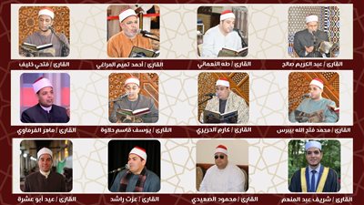  انطلاق مقرأة كبار القراء بمسجد الحسين، اليوم