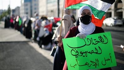 مظاهرات في إيران والعراق والأردن وفرنسا تضامنا مع الشعب الفلسطيني (فيديو)